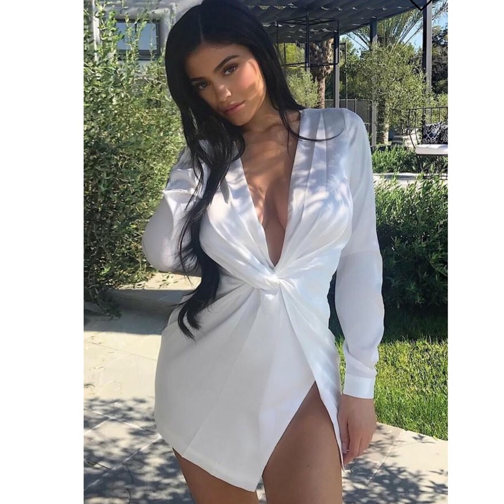 FASHION NOVA “Sugar Free” White Dress